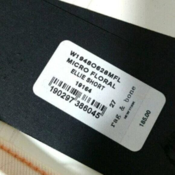 Rag & Bone Ellie Short High Waist Mom Micro Floral - Picture 2 of 6